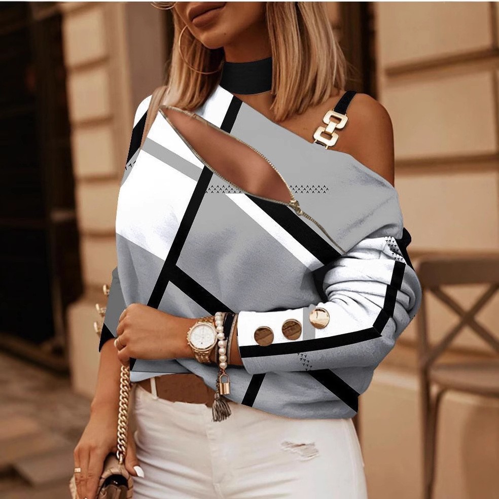 Women's Off Shoulder Blouse wi - огляд і ціна Blouse Off Shoulder
