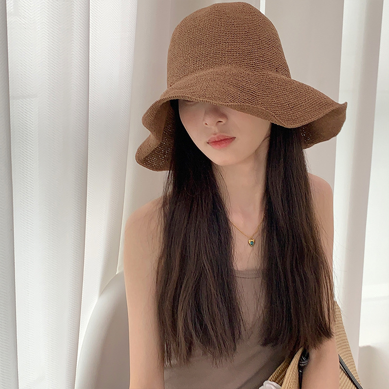 2025 new paper straw sun hat w - огляд і ціна Hat Floppy Wide