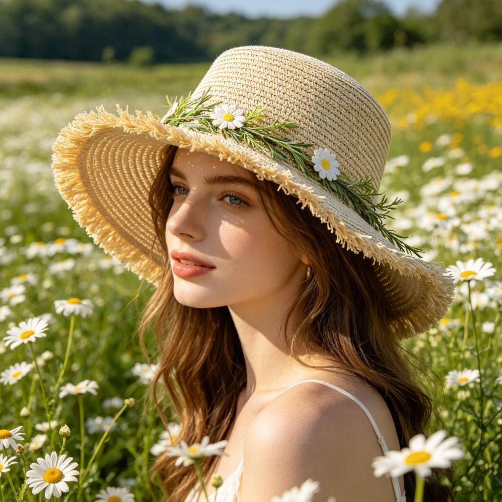 Sun Hat Wide Brim Floppy Straw - огляд і ціна Hat Floppy Wide