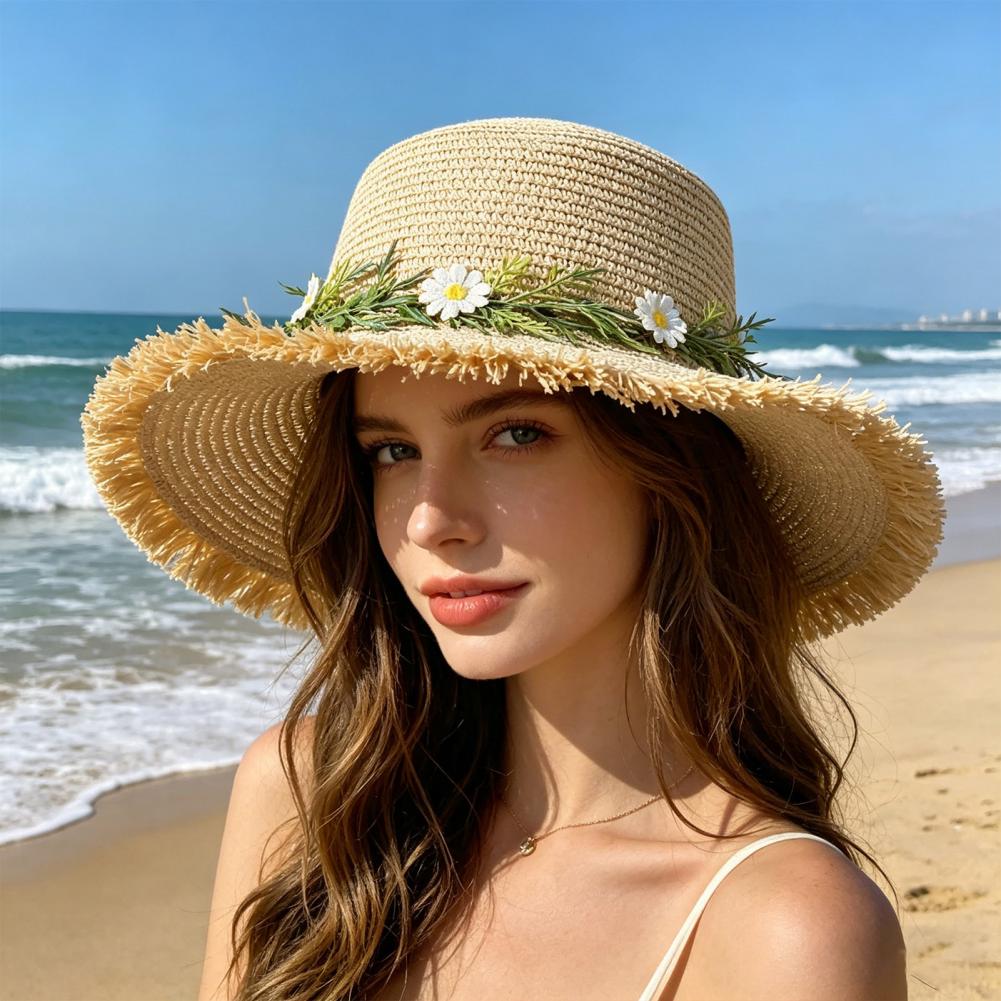 Sun Hat Wide Brim Floppy Straw - огляд і ціна Hat Floppy Wide