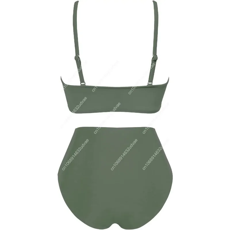 Women's High Waisted Bikini Se - огляд і ціна Swimsuit Bikini Ruched
