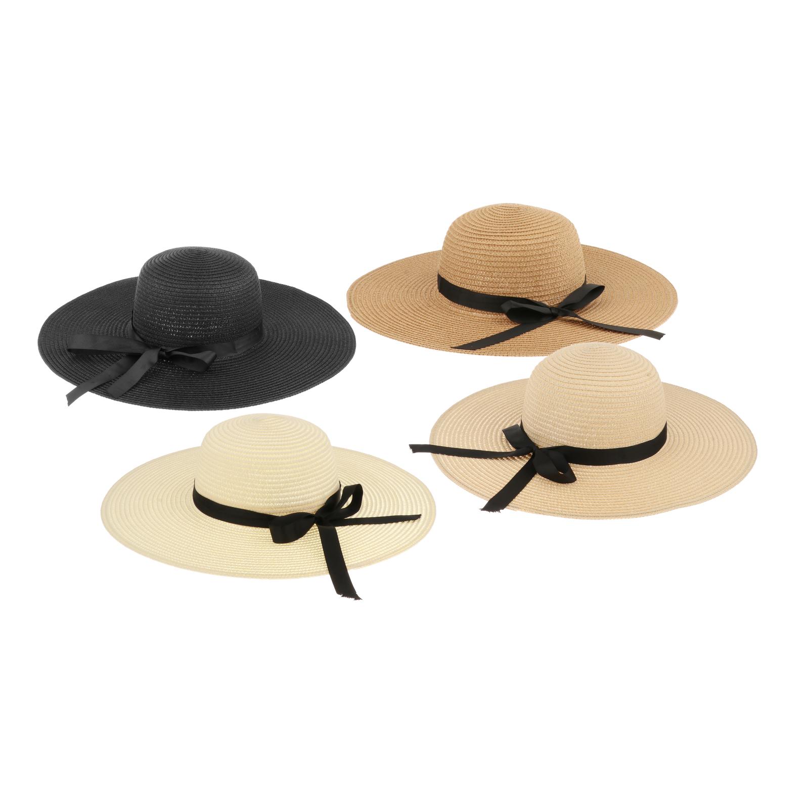 Women Summer Straw Hat Visor F - огляд і ціна Hat Floppy Wide