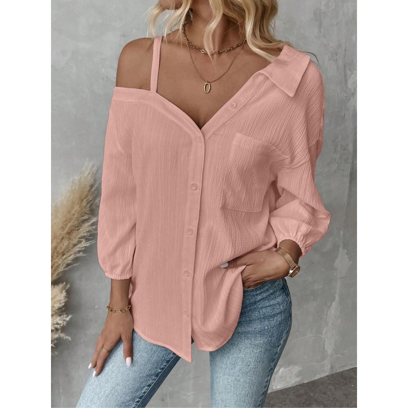 Plus Size1XL-5XL Women Blouses - огляд і ціна Blouse Off Shoulder
